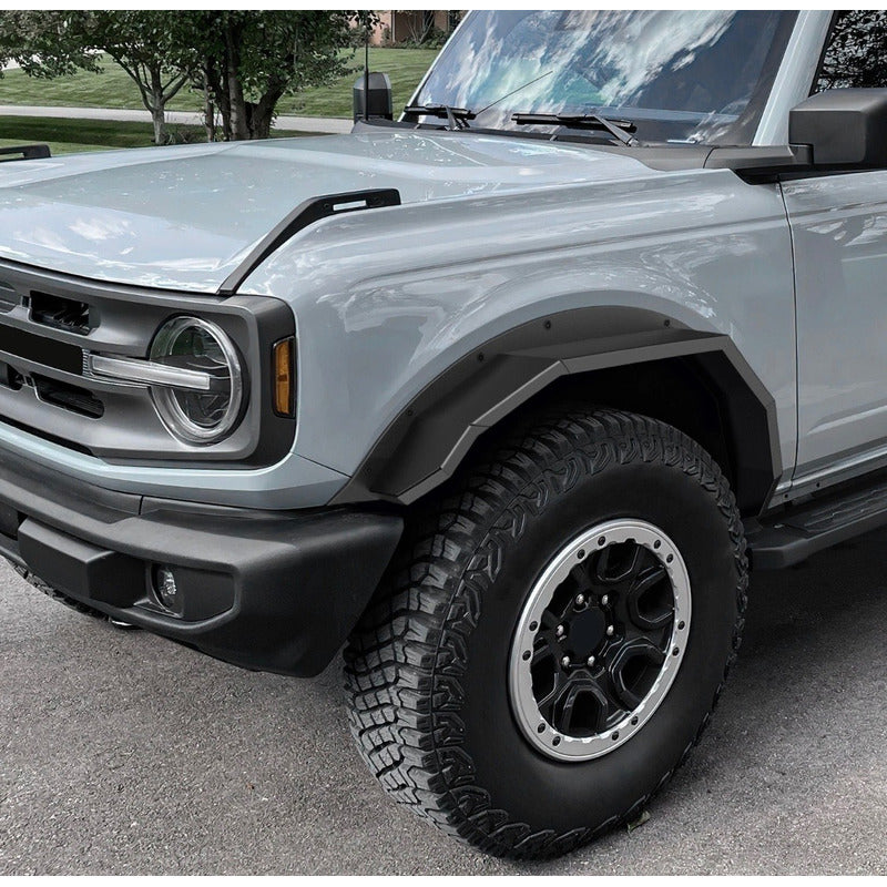 Cantoneras Delanteras Ford Bronco 4d 2021 2022 2023 2024 Negro