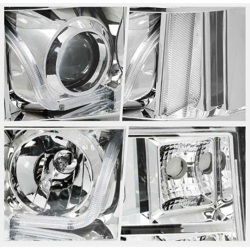 Par Faros Led Gmc Sierra 1500-3500 2007 2008 2009 A 2014