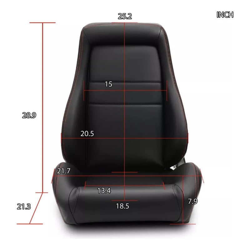 Asientos Para Carros Pick-up De Cuero Universales