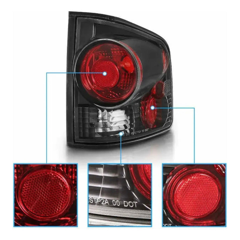 Calaveras Chev S10 Gmc Sonoma 1994 1995 1996 A 2004 Ambos Lados Transparente