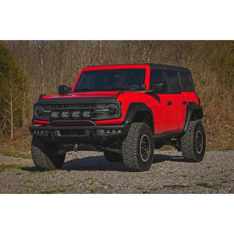 Cantoneras Laterales Rough Country Bronco 2021 A 2025 Negro