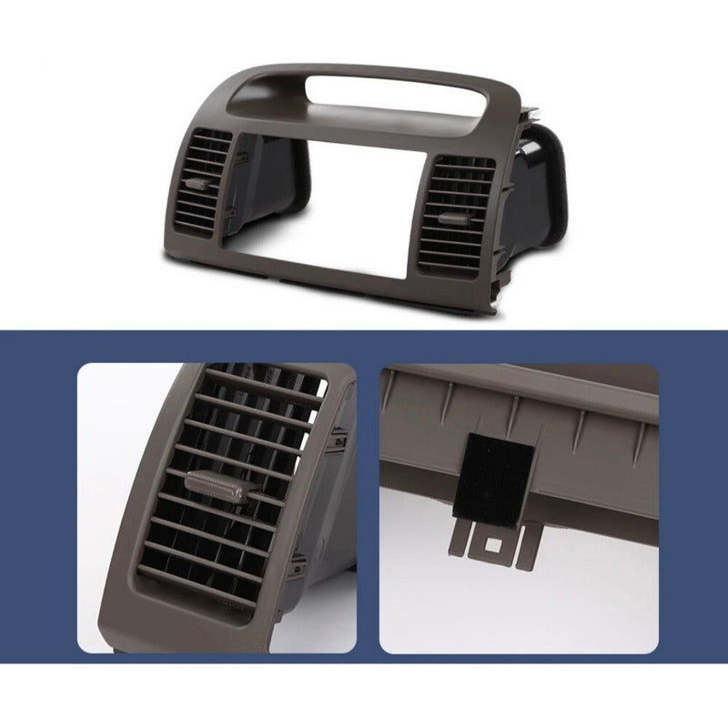 Bisel Central Para Radio Toyota Camry Marrón 2002 A 2006