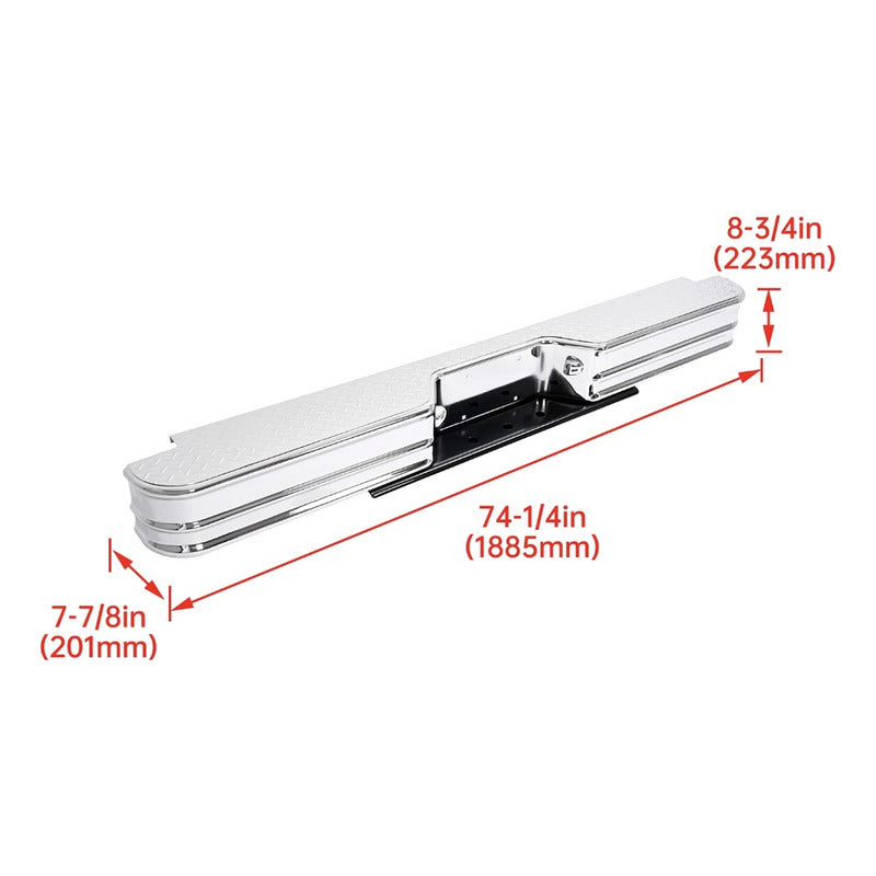 Defensa Trasera F-150 F-250 Bronco 1987 1988 A 2004