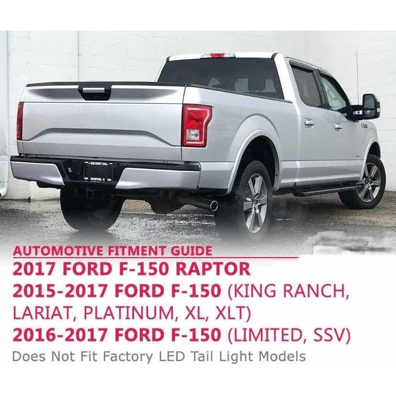 Calaveras Led F-150 Lobo 2015 2016 2017 Izquierdo Trasparente