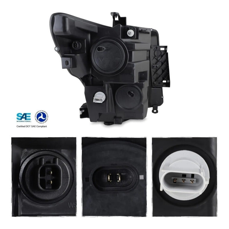 Kit Faros Y Calaveras Nissan Titan 2016 a 2021