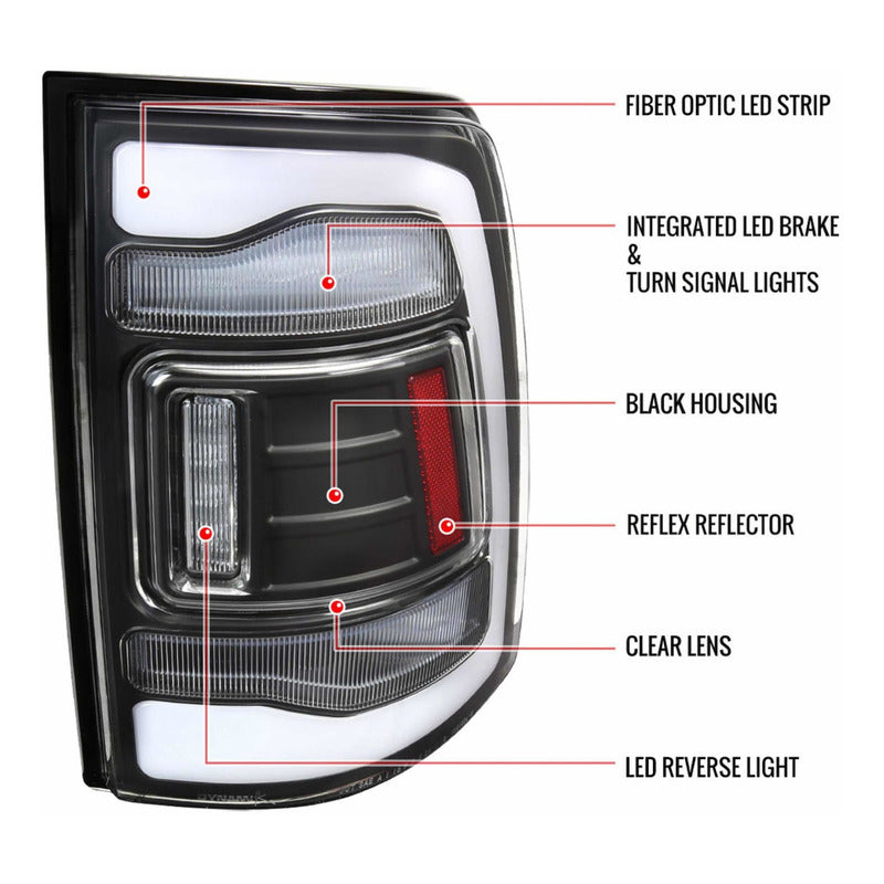 Par Calaveras Dodge Ram Led 2009 2010 2011 2012 2013 A 2018