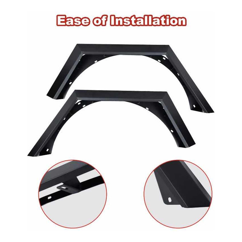 Rear Corner Guards for Jeep Wrangler 2018 to 2022