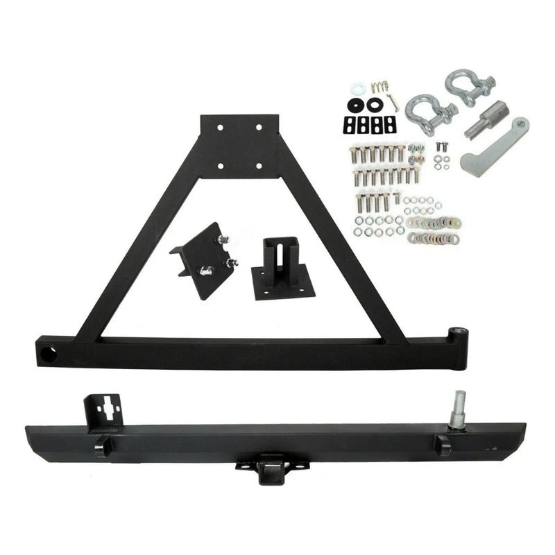 Defensa Trasera Para Jeep Wrangler 87-96 Yj Y 97-06 Tj