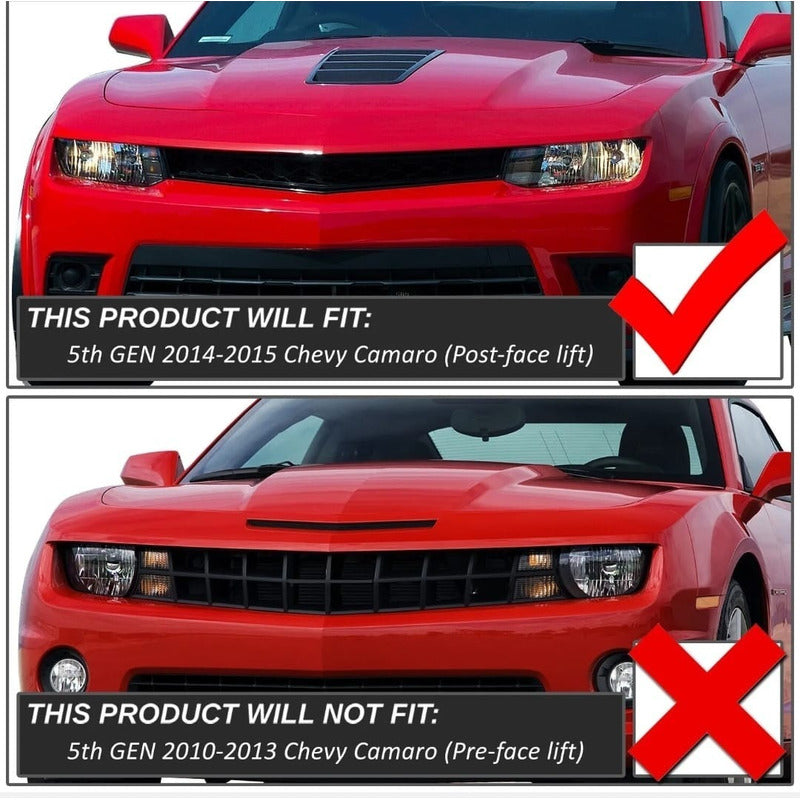 Led Headlights Drl Camaro 2014 2015