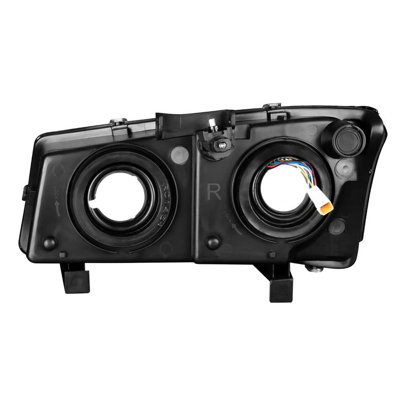 Faros Chev Silverado Led Secuenciales 2003 2004 A 2006 Negro