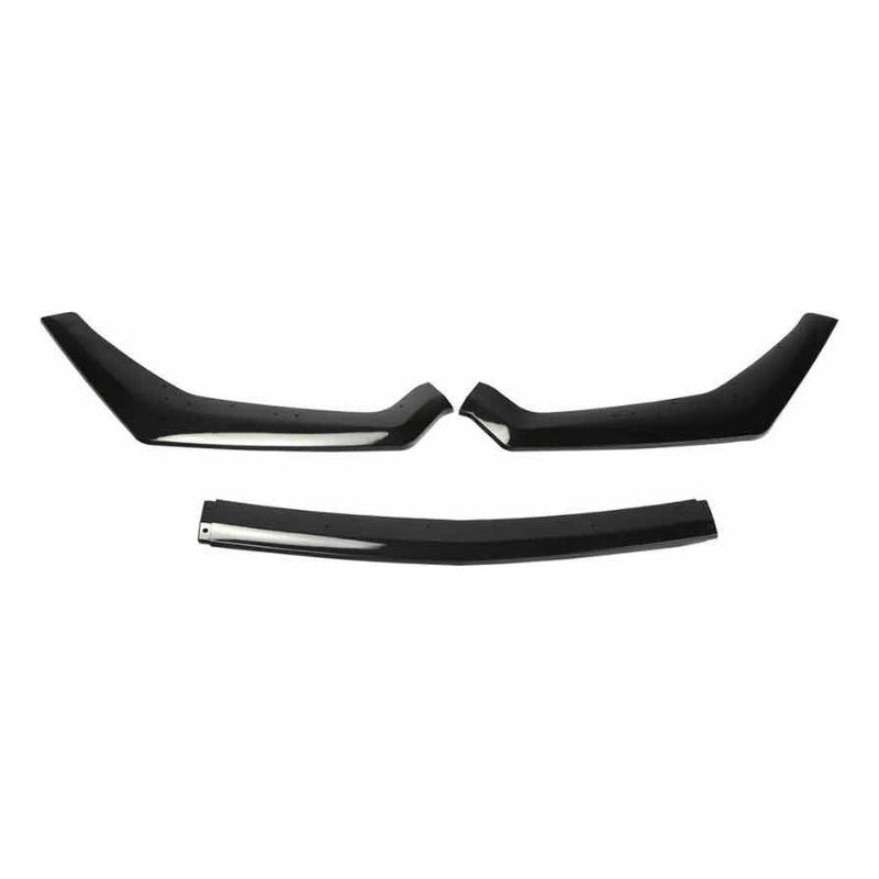 Lip Spoiler Negro Estilo Gt Mustang 2018 2019 2020
