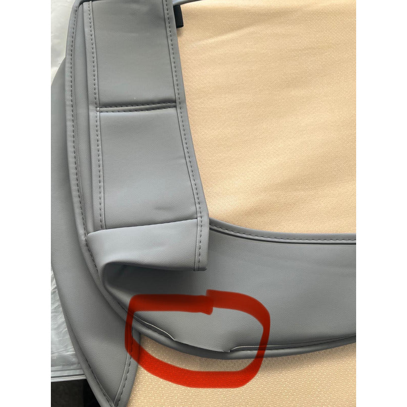 Fundas Universales Con Daño Para Asientos Delanteros Gris
