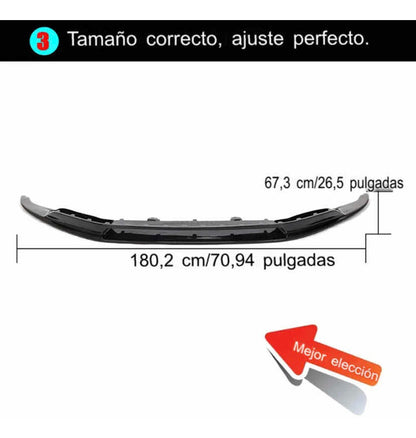 Carbon Fiber Lip Audi R8 2016 to 2019
