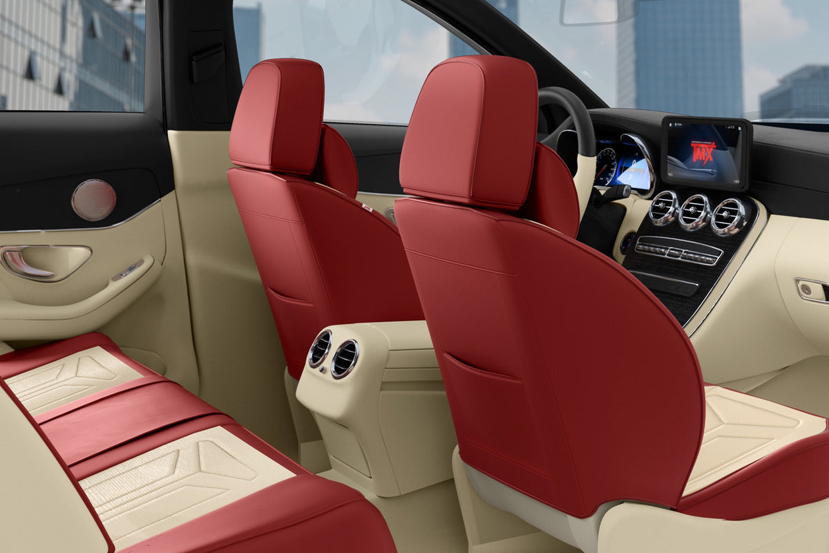 Cubre Asientos Delanteros Y Traseros De Cuero Lujo Universal