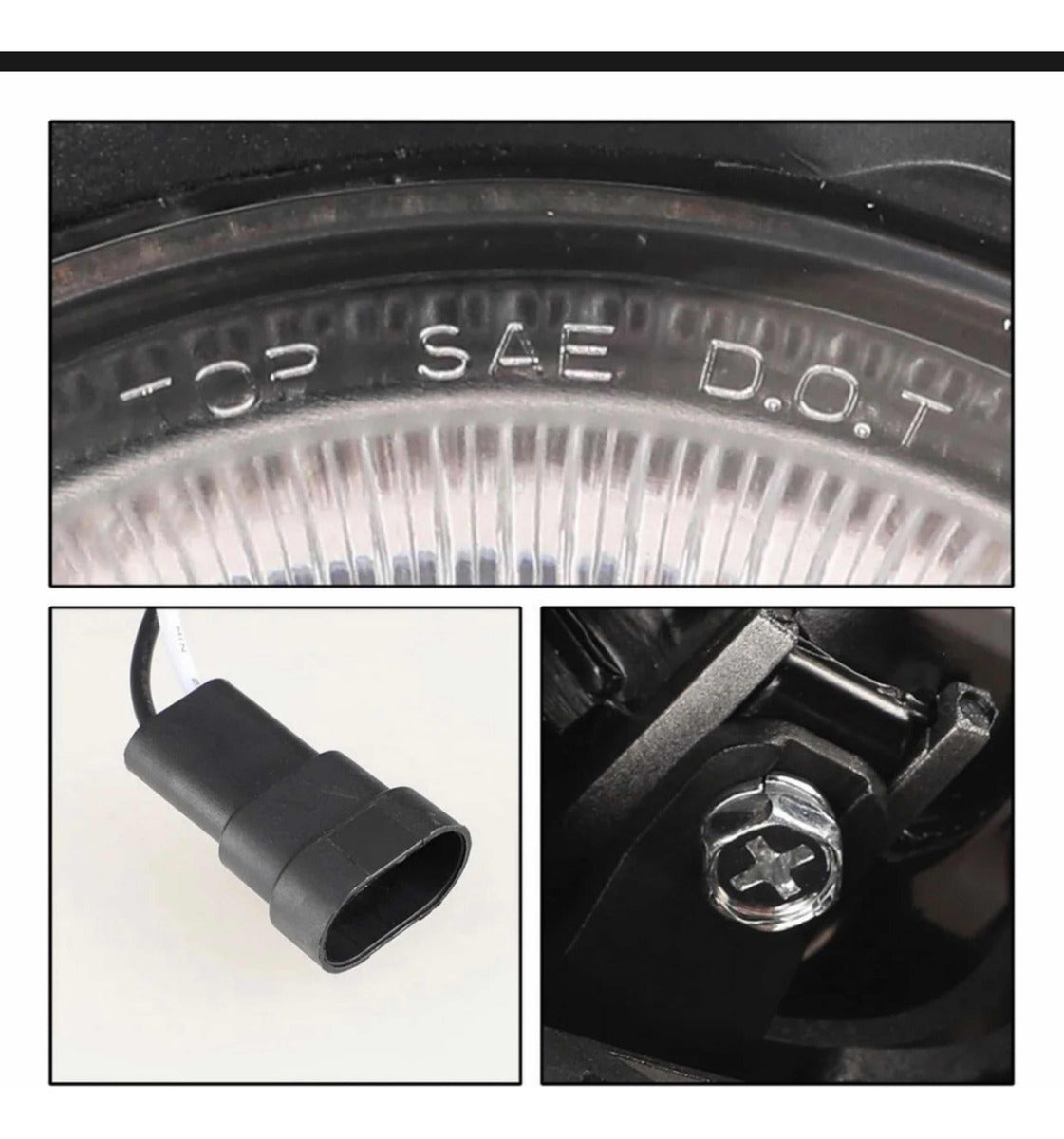 Faros De Niebla Led F-150 Lobo 1999 2000 2001 A 2004