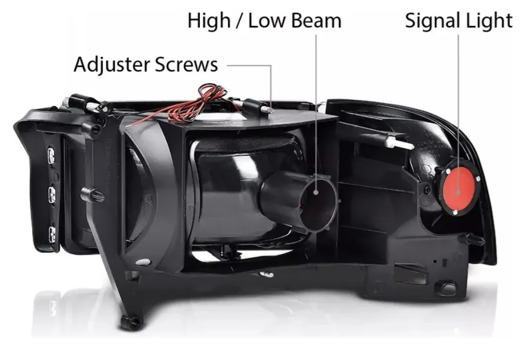 Faros Led Ram 1500 2500 3500 1994 1995 1996 A 2002 Ambos Lados