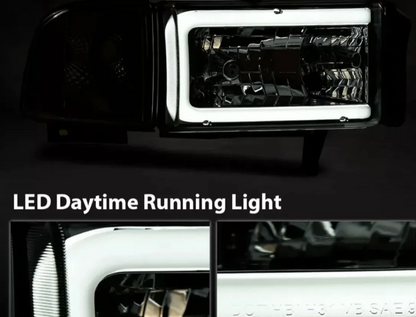 Faros Led Ram 1500 2500 3500 1994 1995 1996 A 2002 Ambos Lados