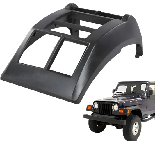 Bisel Radio Jeep Wrangler Tj 1997 1998 1999 2000 2001 2002 Negro