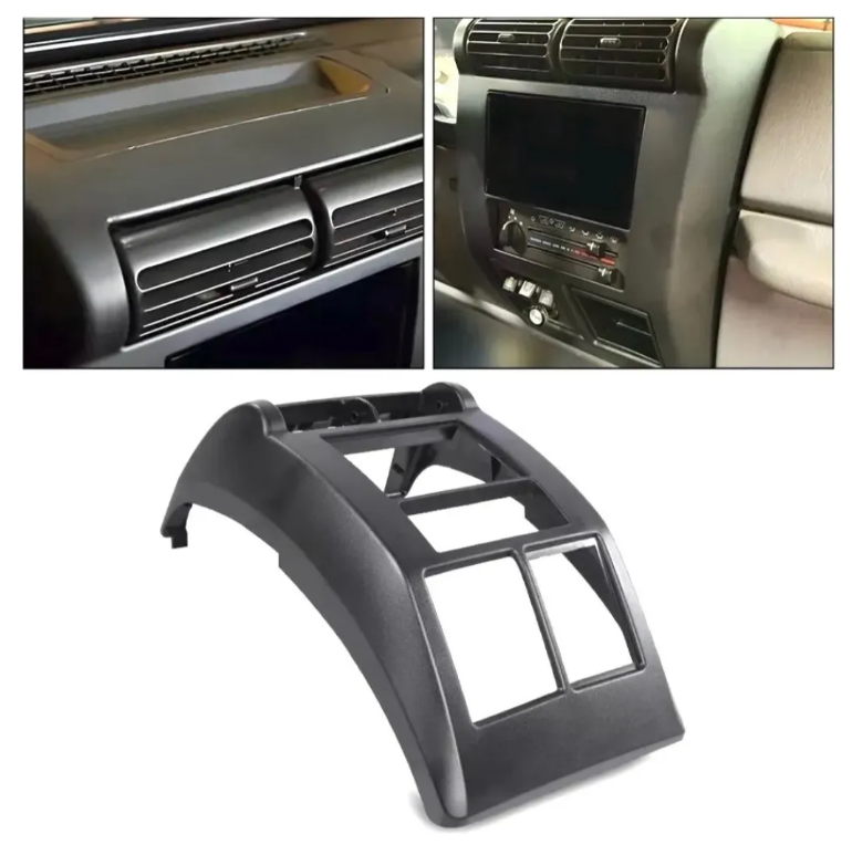 Bisel Radio Jeep Wrangler Tj 1997 1998 1999 2000 2001 2002 Negro