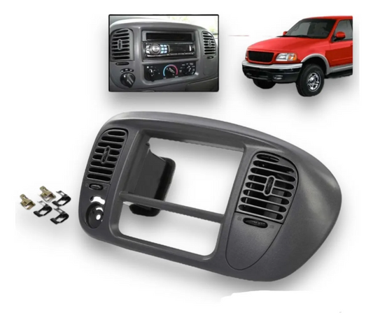 Bisel De Radio Tablero F-150 Expedición Gris 97 98 99 A 2003