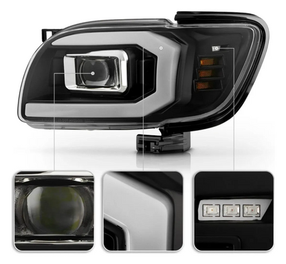 Faros Delanteros Led Toyota Tacoma 2001 2002 A 2004