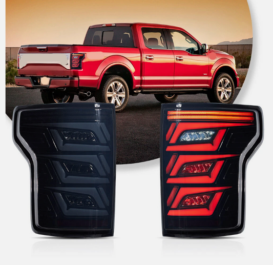 Calaveras Full Led Secuencial Ford Lobo F-150 2015 2016 2017 2018 2019 2020