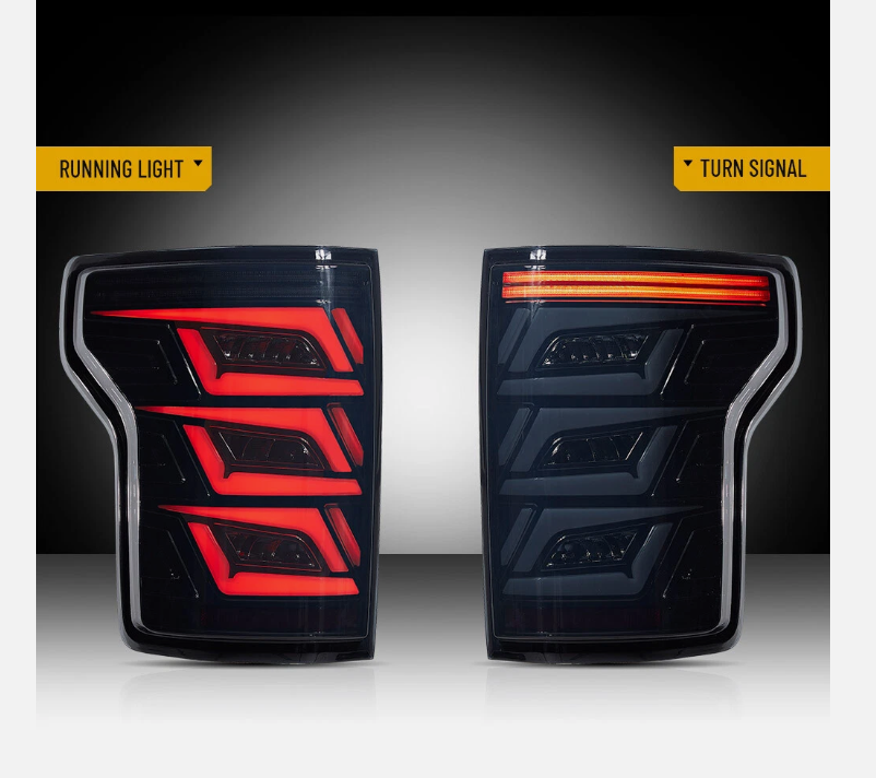 Calaveras Full Led Secuencial Ford Lobo F-150 2015 2016 2017 2018 2019 2020