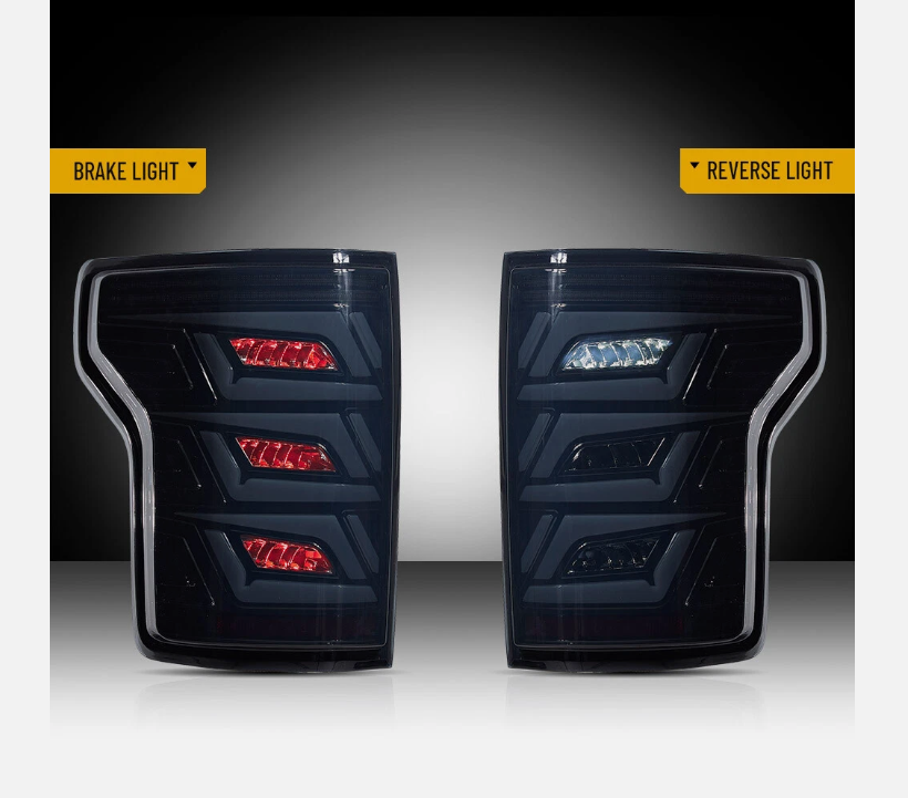 Calaveras Full Led Secuencial Ford Lobo F-150 2015 2016 2017 2018 2019 2020