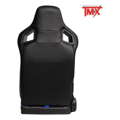 Pair of Universal PVC Racing Style Seats