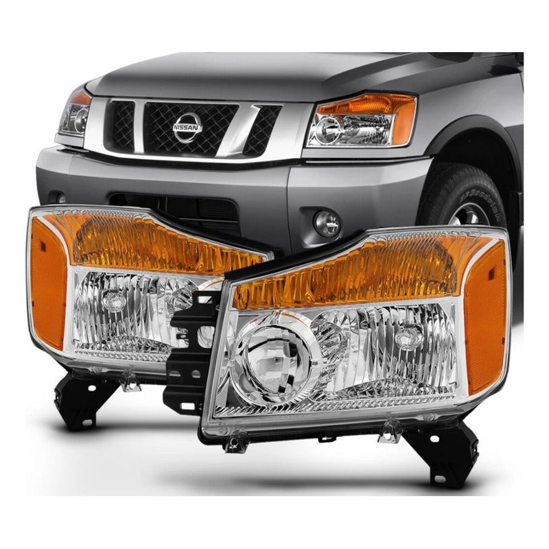 Faros Delanteros Armada Titan 2004 2005 2006 A 2015