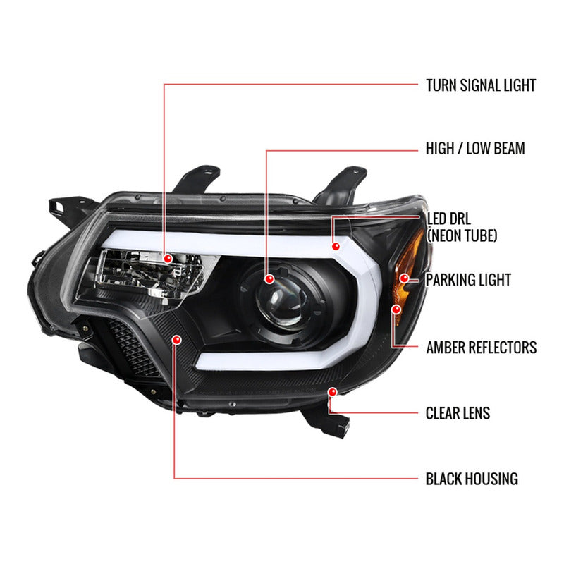 Faros Led Para Toyota Tacoma 2012 2013 2014 2015