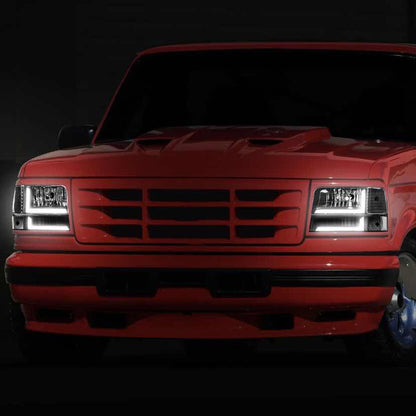 Faro Led Izquierdo F-150 Lobo Bronco Sin Cuarto 92-96