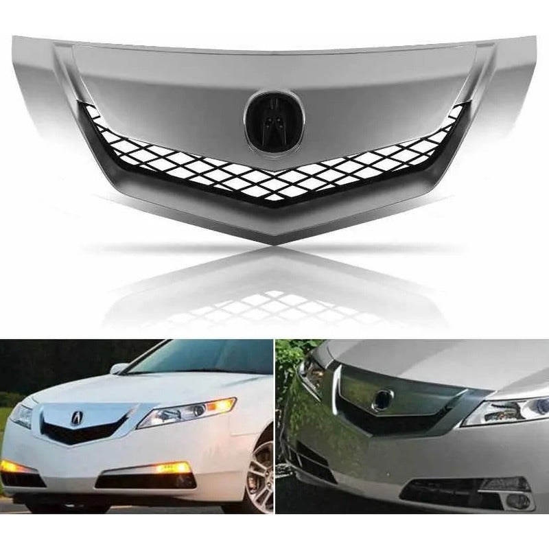 Parrilla Acura Tl 2009 2010 2011  Cromada Plateado