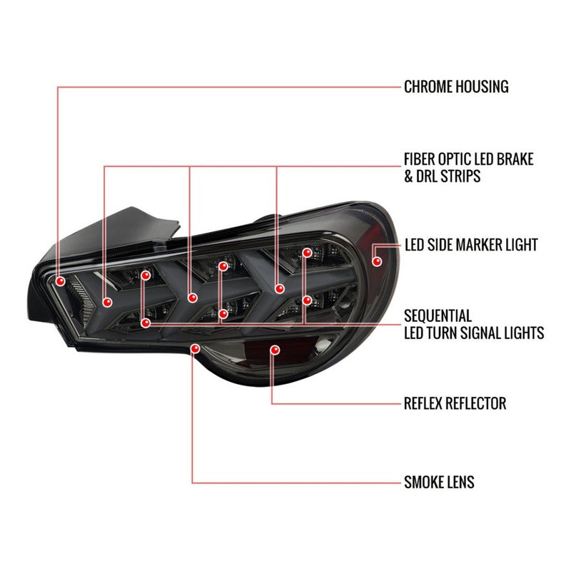 Calaveras Led Scion Subaru Brz 2013 a 2016