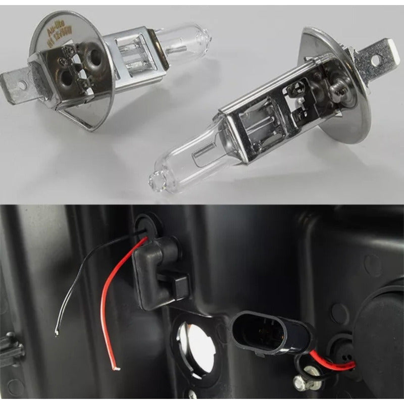 Faros Led Doble Drl Chevy Silverado 2007 2008 2009 A 2013