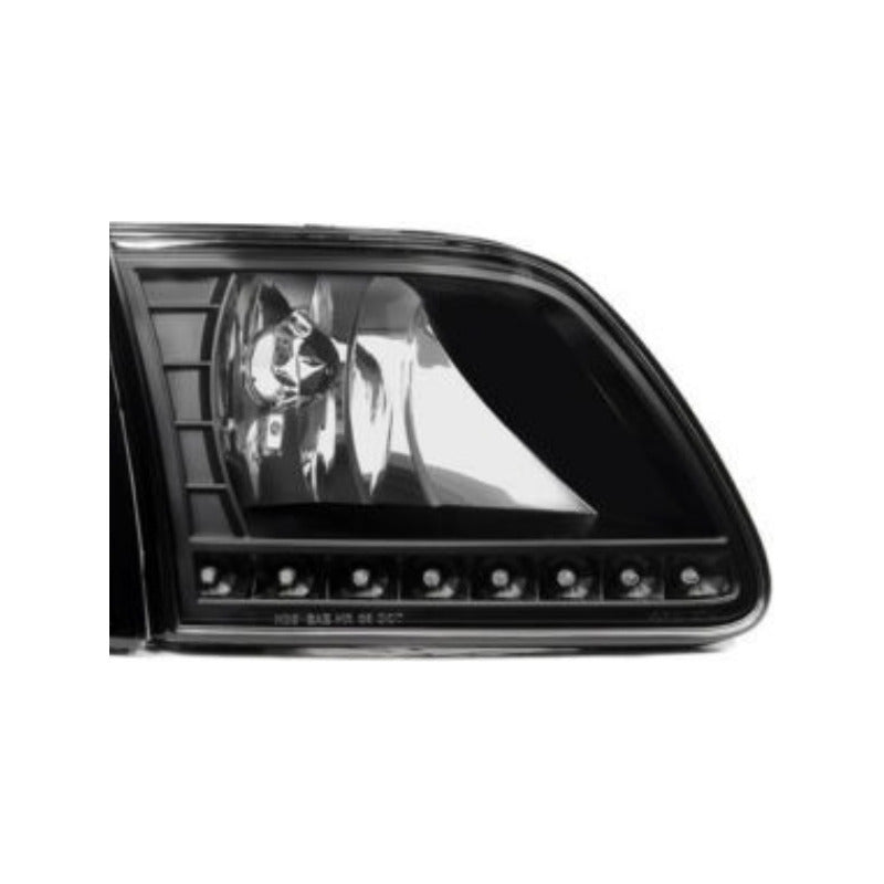 Faros Led Ford F-150 Expedition Con Daño 1997 A 2003 Ambos Lados