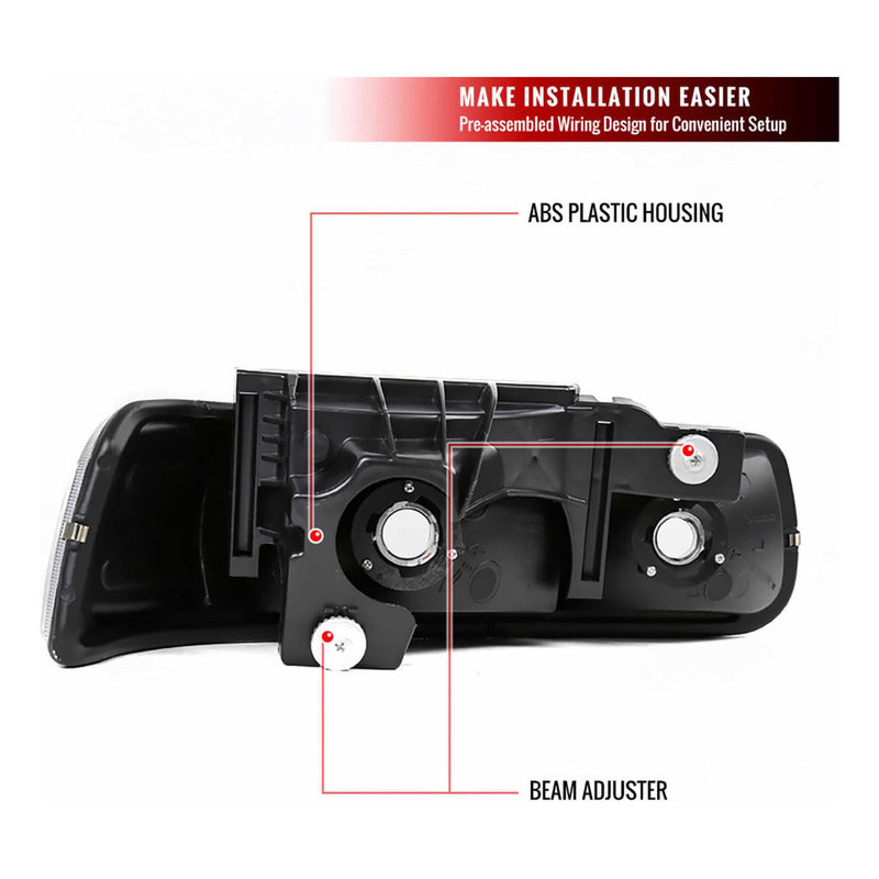 Chevrolet Silverado LED Headlights 1999 to 2002