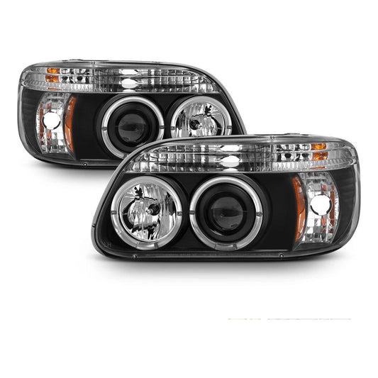 Faros Delanteros Explorer Negro 1995 1996 1997 1998 A 2021