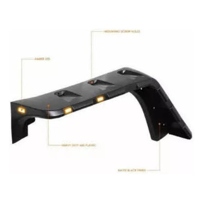 Led corner guards Jeep Wrangler Jk 2007 to 2018