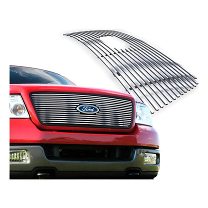 Parrilla Superior Ford F-150 2004 2005 2006 2007 2008 Plateado Brillante