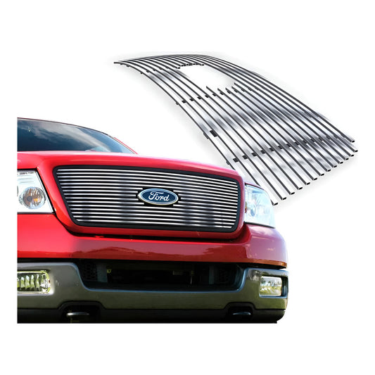 Parrilla Superior Ford F-150 2004 2005 2006 2007 2008 Plateado Brillante