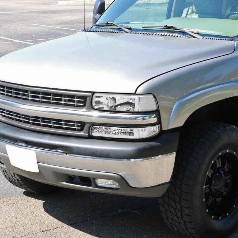 Faros Led Silverado Cheyenne Tahoe Suburban 1999 2000 2001+