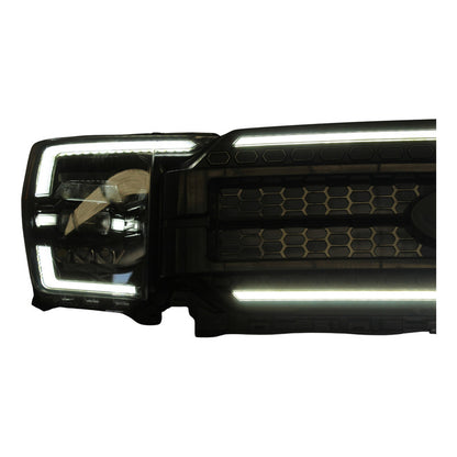 Grill Led Drl Ford Lobo F-150 2018 to 2020