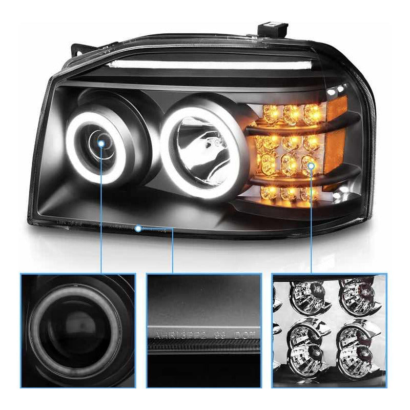 Faros Led Nissan Frontier 2001 a 2004