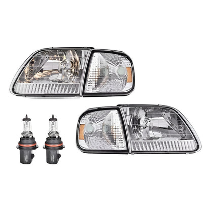 Headlights Ford Lobo F-150 1997 to 2002 Expedition 1997 to 2003