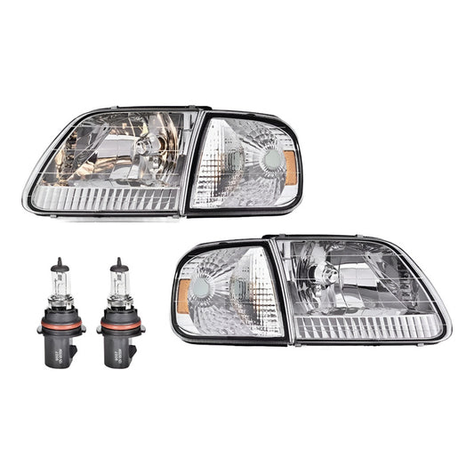 Headlights Ford Lobo F-150 1997 to 2002 Expedition 1997 to 2003