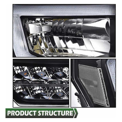Led headlights Ford F-150 Lobo 2009 to 2014