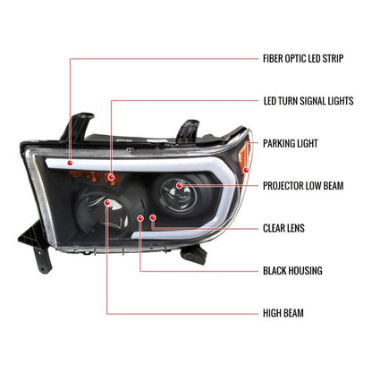 Faros Toyota Tundra 2007 2008 2009 2010 2011 A 2017