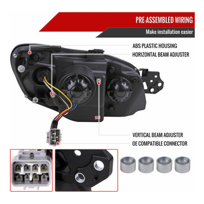 Subaru Impreza Led Headlights 2006 2007