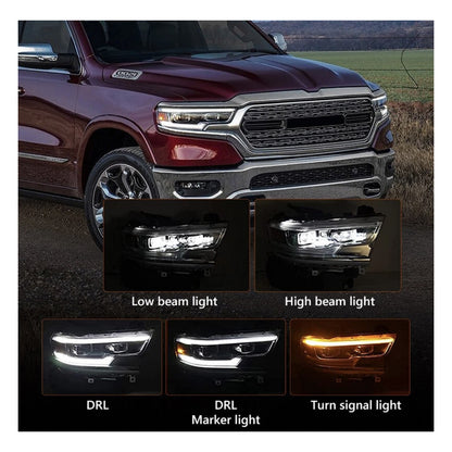Faro Delantero Led Ram 1500 Lado Derecho 2019 A 2025 Derecho/pasajero